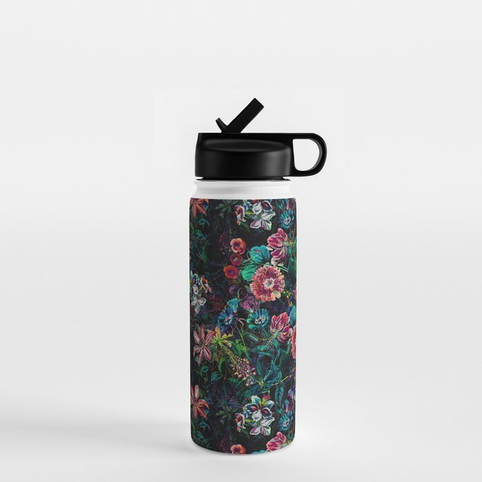 EXOTIC GARDEN - NIGHT IX Water Bottle Gallery Image 1