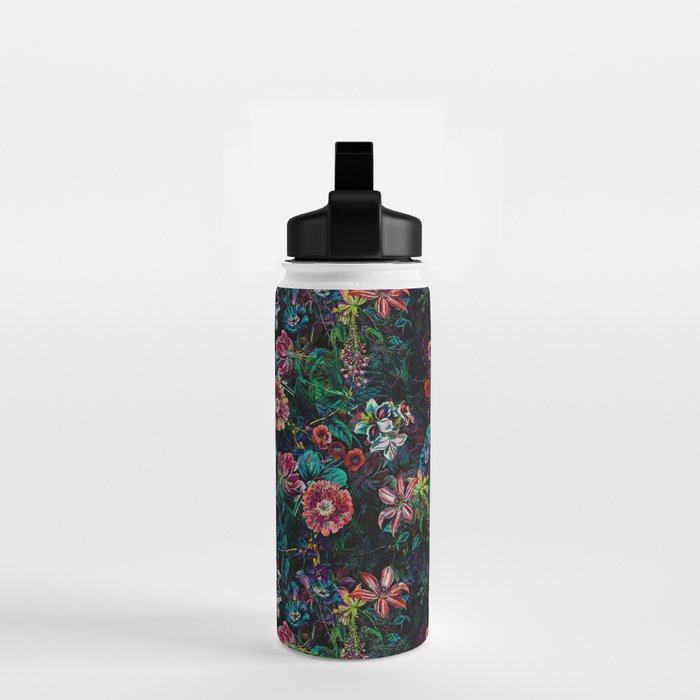 EXOTIC GARDEN - NIGHT IX Water Bottle Gallery Image 2