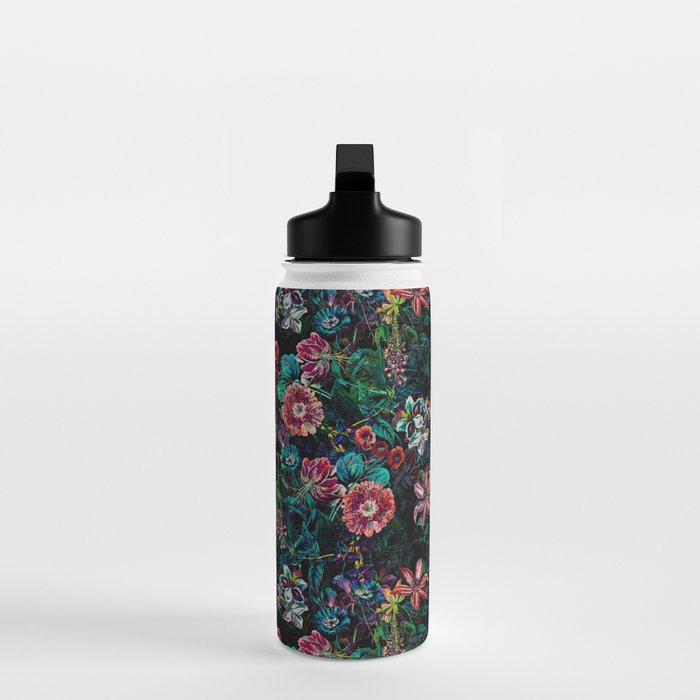 EXOTIC GARDEN - NIGHT IX Water Bottle Gallery Image 3