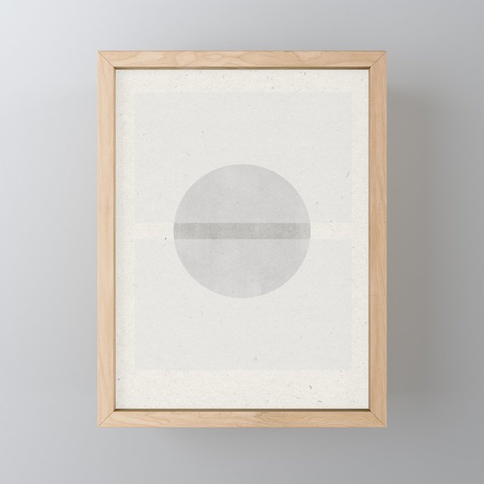 Japanese Zen Paper Collage Mini Art Print Gallery Image 1