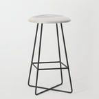 Japanese Zen Paper Collage Stool Gallery Image 1