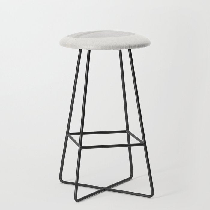 Japanese Zen Paper Collage Stool Gallery Image 1