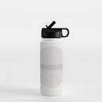 Japanese Zen Paper Collage Water Bottle Gallery Image 1