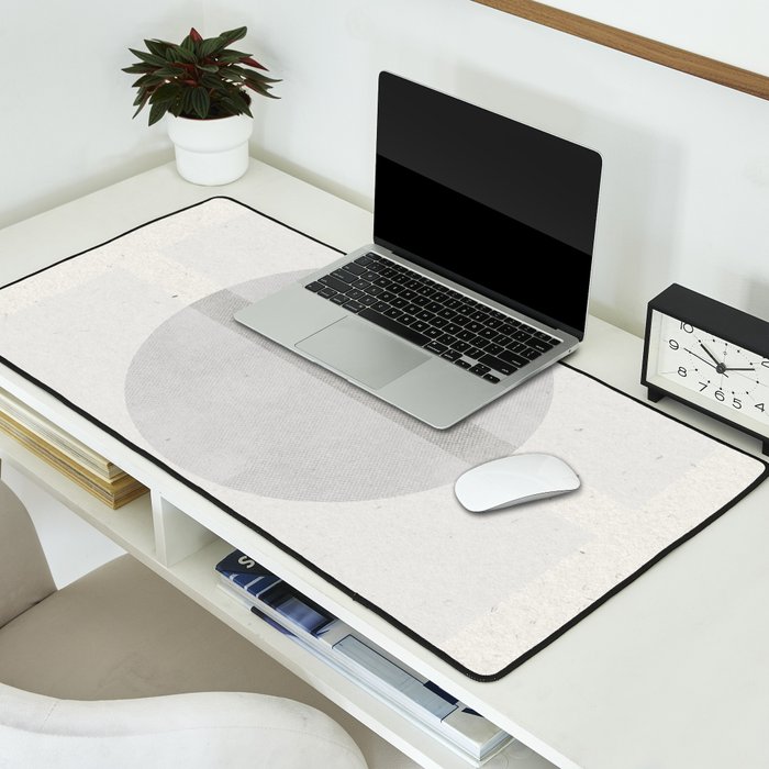 Japanese Zen Paper Collage Desk Mat Gallery Image 2