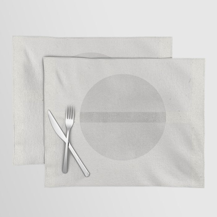 Japanese Zen Paper Collage Placemat Gallery Image 1
