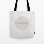 Japanese Zen Paper Collage Tote Bag Gallery Image 1