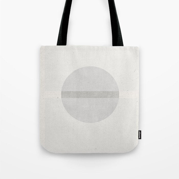 Japanese Zen Paper Collage Tote Bag Gallery Image 1
