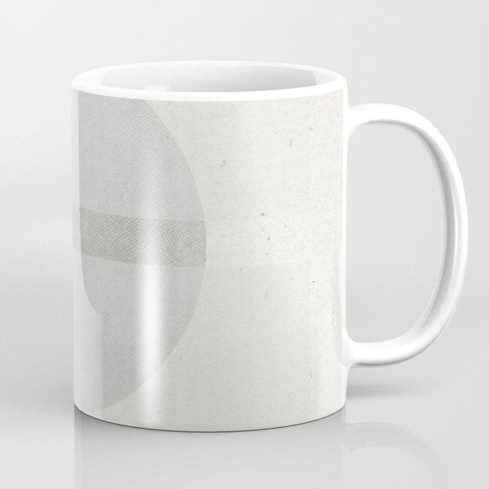 Japanese Zen Paper Collage Coffee Mug Gallery Image 1