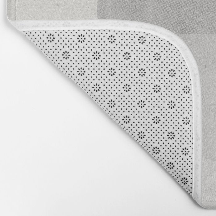 Japanese Zen Paper Collage Bath Mat Gallery Image 2