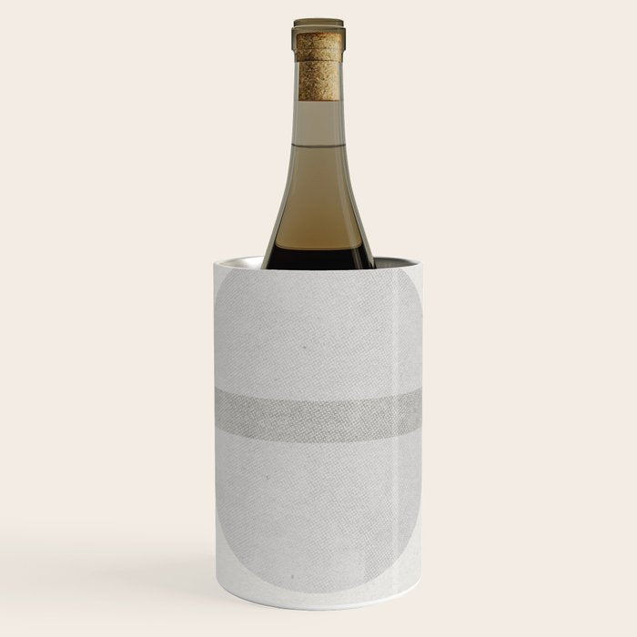 Japanese Zen Paper Collage Wine Chiller Gallery Image 1