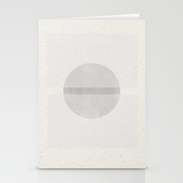 Japanese Zen Paper Collage Stationery Card Gallery Image 1
