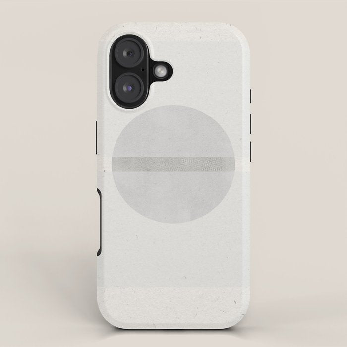 Japanese Zen Paper Collage iPhone Case Gallery Image 1
