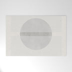 Japanese Zen Paper Collage Welcome Mat Gallery Image 1