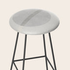 Japanese Zen Paper Collage Stool Gallery Image 2