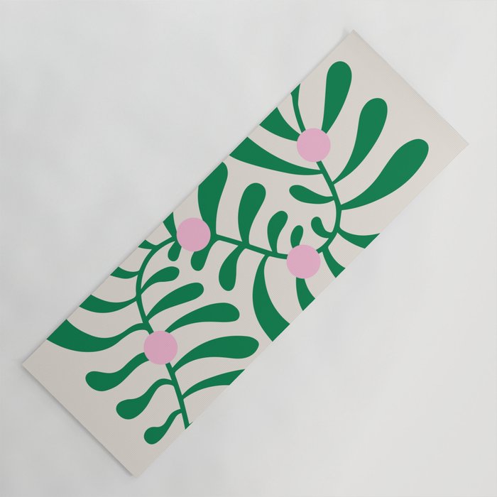 Summer Bloom: Matisse Day Edition Yoga Mat Gallery Image 1
