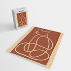 Abstract Line Art Cat 7 Jigsaw Puzzle Gallery Image 2