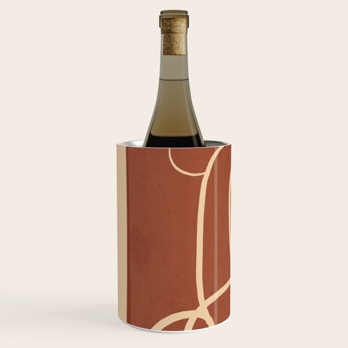 Abstract Line Art Cat 7 Wine Chiller Gallery Image 2