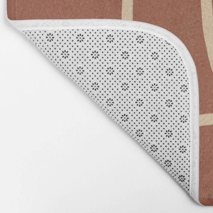 Abstract Line Art Cat 7 Bath Mat Gallery Image 2
