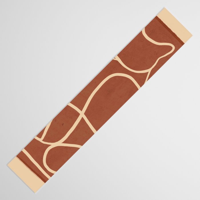Abstract Line Art Cat 7 Table Runner Gallery Image 3