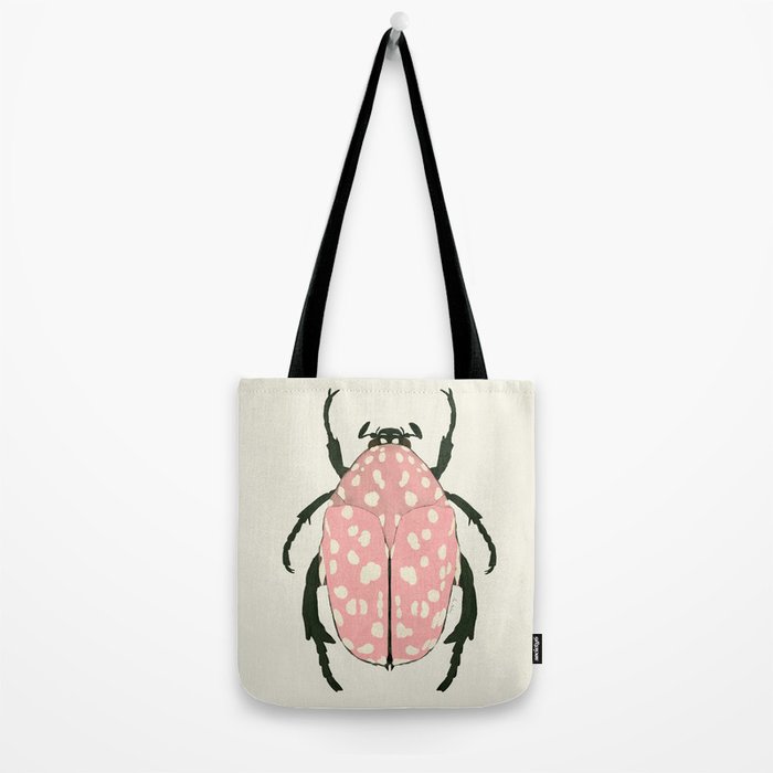  pink beetle insect Tote Bag Gallery Image 2