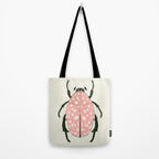  pink beetle insect Tote Bag Gallery Image 2