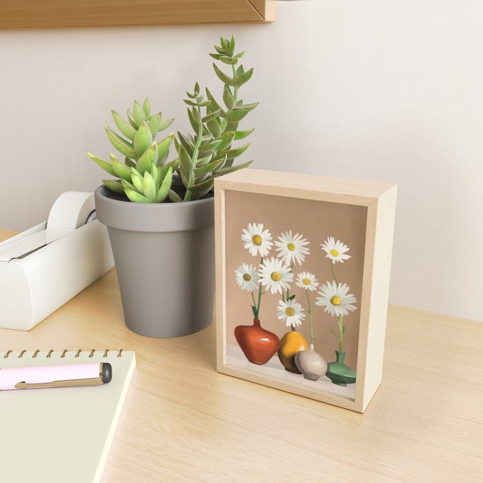 Daisy Harmony 1 Mini Art Print Gallery Image 2