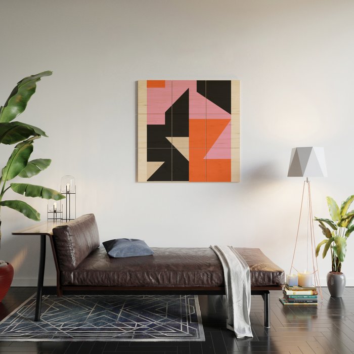Abstraction 15 Wood Wall Art Gallery Image 2