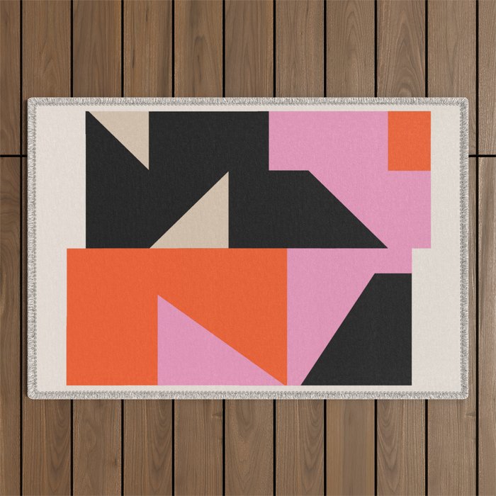 Abstraction 15 Outdoor Rug Gallery Image 1