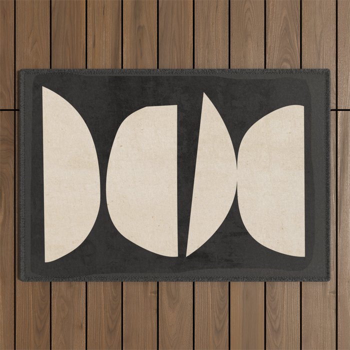 abstract minimal 23-1 Outdoor Rug Gallery Image 1