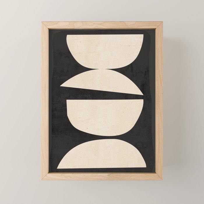 abstract minimal 23-1 Mini Art Print Gallery Image 1