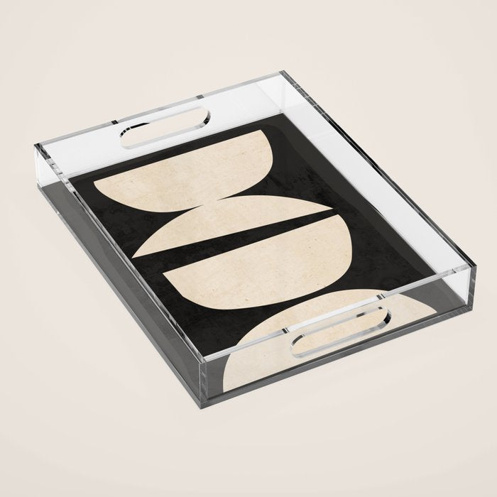 abstract minimal 23-1 Acrylic Tray Gallery Image 1