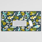 Koi Pond - Green Desk Mat Gallery Image 1