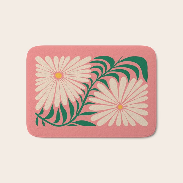 Amsterdam: Flower Market Summer Color Series 03 Bath Mat Gallery Image 1