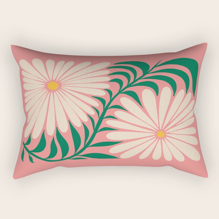 Amsterdam: Flower Market Summer Color Series 03 Rectangular Pillow Gallery Image 1