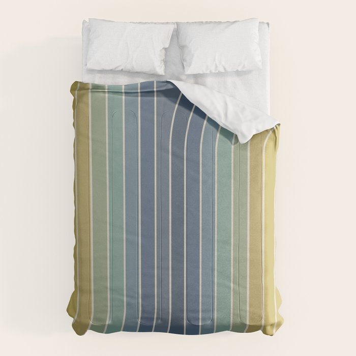 Gradient Curvature VIII Comforter Gallery Image 6