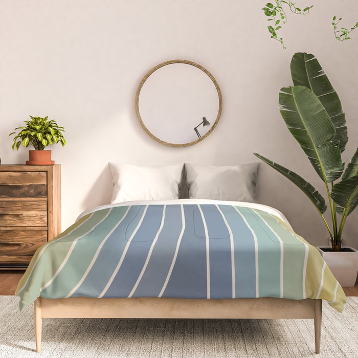 Gradient Curvature VIII Comforter Gallery Image 3