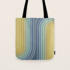 Gradient Curvature VIII Tote Bag Gallery Image 1