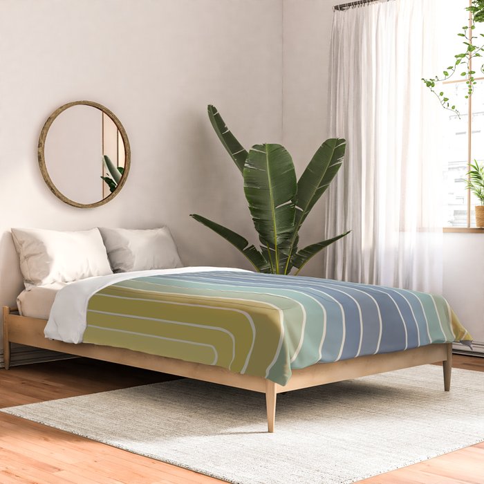 Gradient Curvature VIII Comforter Gallery Image 2