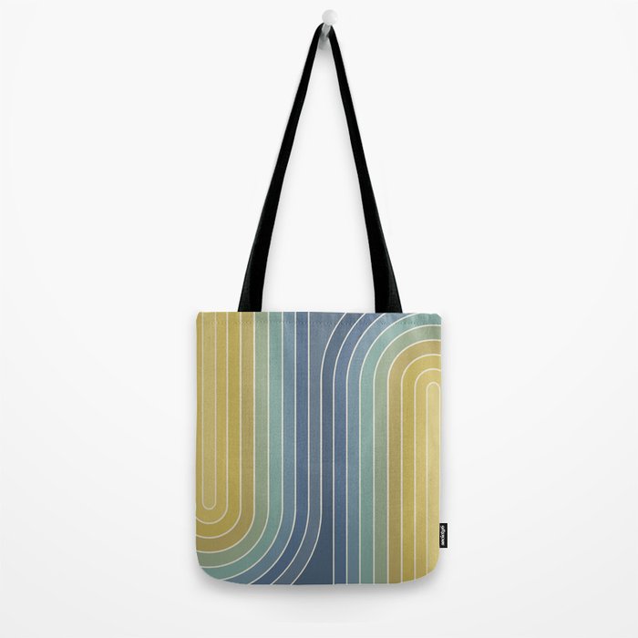 Gradient Curvature VIII Tote Bag Gallery Image 2
