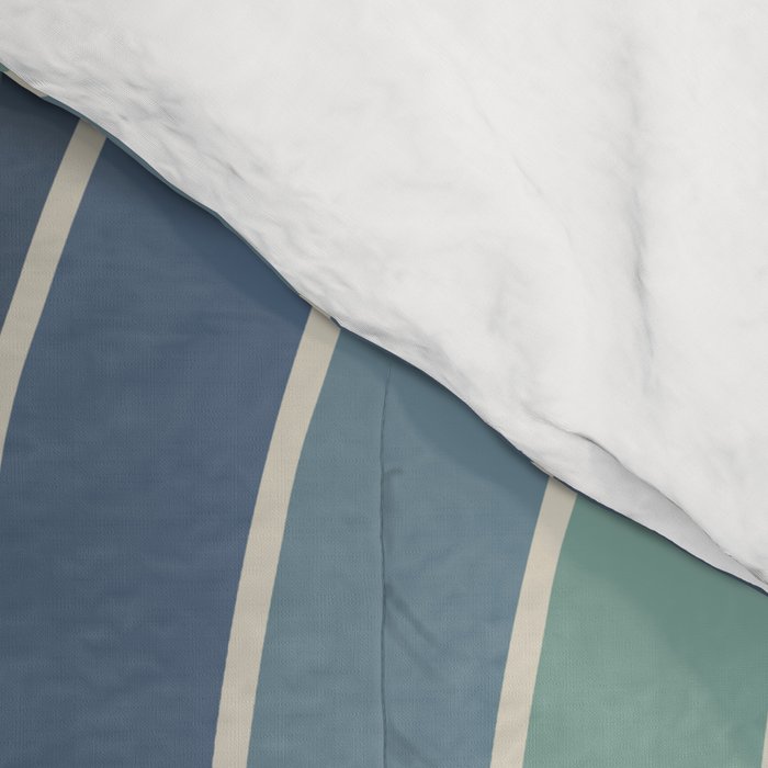 Gradient Curvature VIII Comforter Gallery Image 4