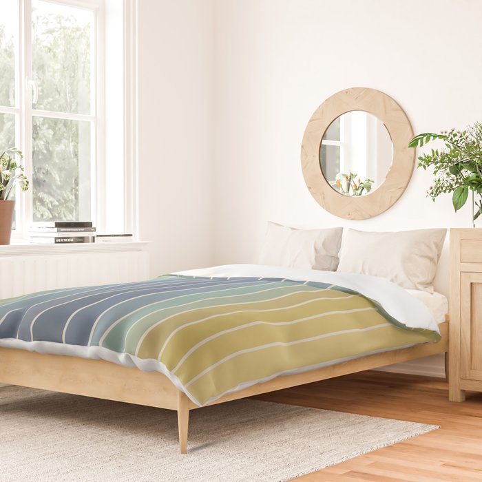 Gradient Curvature VIII Duvet Cover Gallery Image 2