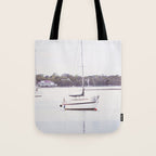 Beaufort Sailboat x Beaufort South Carolina Photography Tote Bag Gallery Image 1