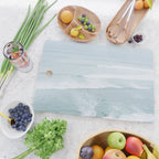 Tiny Surfers from the Sky, Lima, Peru Cutting Board Gallery Image 2