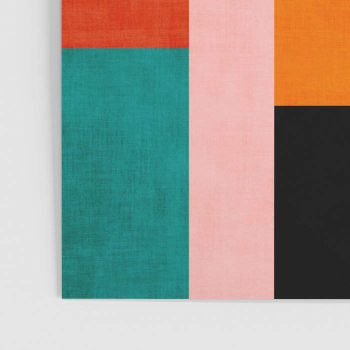 Colorful Geometric Modern Patchwork Design Poster Gallery Image 3