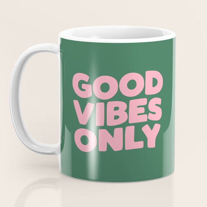 Good Vibes Only Coffee Mug Gallery Image 3