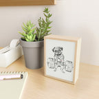 Pug Lift Mini Art Print Gallery Image 2