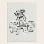 Pug Lift Poster Gallery Image 4