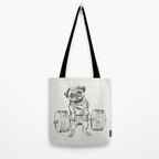 Pug Lift Tote Bag Gallery Image 2