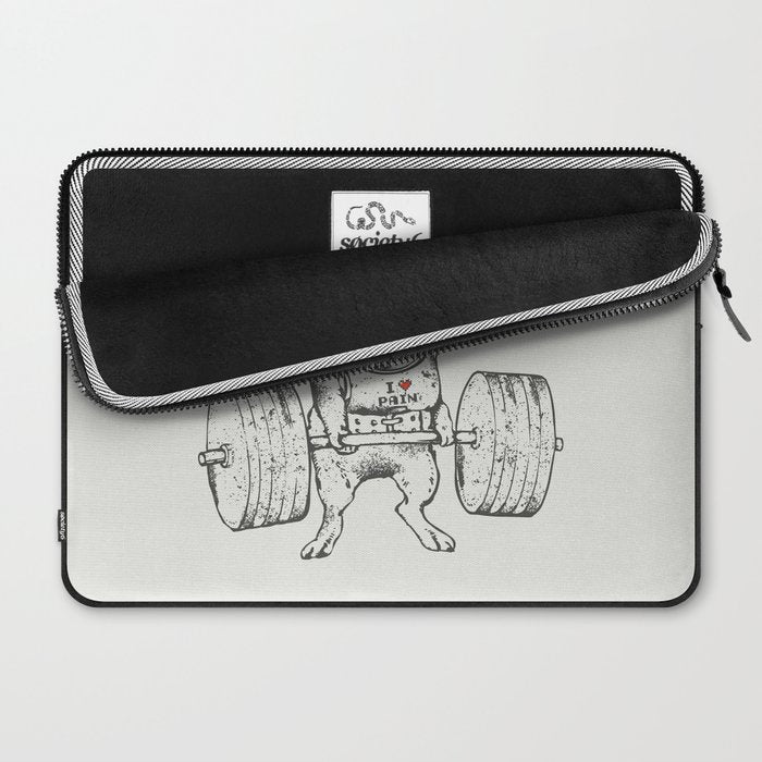 Pug Lift Laptop Sleeve Gallery Image 2