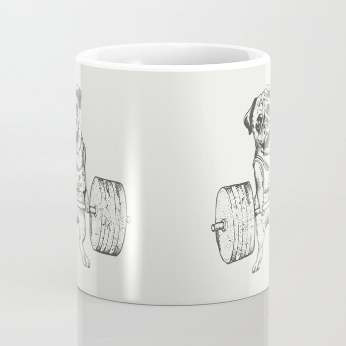 Pug Lift Coffee Mug Gallery Image 4